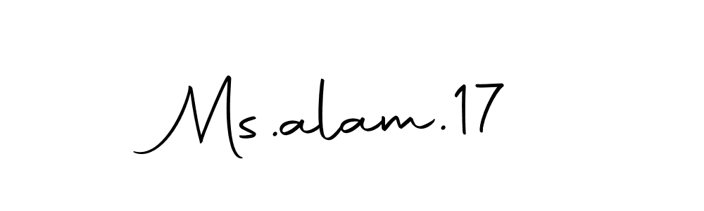 How to Draw Ms.alam.17 signature style? Autography-DOLnW is a latest design signature styles for name Ms.alam.17. Ms.alam.17 signature style 10 images and pictures png