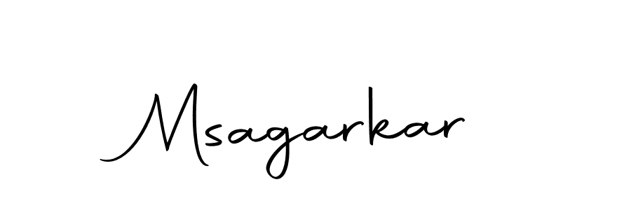 Use a signature maker to create a handwritten signature online. With this signature software, you can design (Autography-DOLnW) your own signature for name Msagarkar. Msagarkar signature style 10 images and pictures png