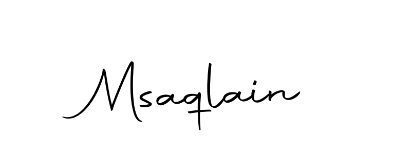 Also we have Msaqlain name is the best signature style. Create professional handwritten signature collection using Autography-DOLnW autograph style. Msaqlain signature style 10 images and pictures png