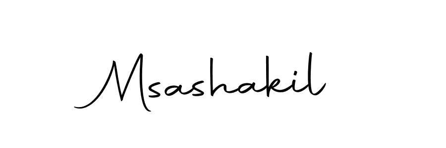 Msashakil stylish signature style. Best Handwritten Sign (Autography-DOLnW) for my name. Handwritten Signature Collection Ideas for my name Msashakil. Msashakil signature style 10 images and pictures png