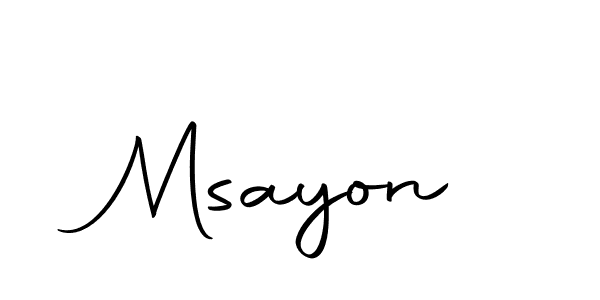 Here are the top 10 professional signature styles for the name Msayon. These are the best autograph styles you can use for your name. Msayon signature style 10 images and pictures png