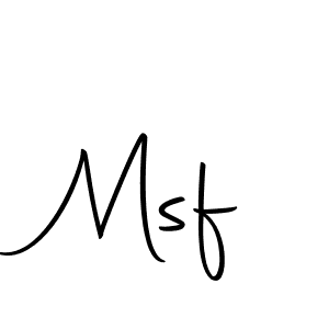 How to make Msf name signature. Use Autography-DOLnW style for creating short signs online. This is the latest handwritten sign. Msf signature style 10 images and pictures png
