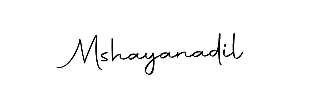 You can use this online signature creator to create a handwritten signature for the name Mshayanadil. This is the best online autograph maker. Mshayanadil signature style 10 images and pictures png