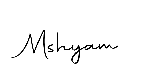 You can use this online signature creator to create a handwritten signature for the name Mshyam. This is the best online autograph maker. Mshyam signature style 10 images and pictures png