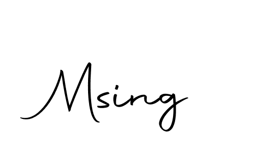 How to make Msing name signature. Use Autography-DOLnW style for creating short signs online. This is the latest handwritten sign. Msing signature style 10 images and pictures png