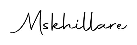 Discover how Mskhillare looks in an executive cursive font (Autography-DOLnW). Perfect for legal documents, invoices, and certificates. Mskhillare signature style 10 images and pictures png