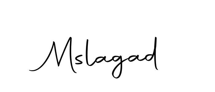 You should practise on your own different ways (Autography-DOLnW) to write your name (Mslagad) in signature. don't let someone else do it for you. Mslagad signature style 10 images and pictures png