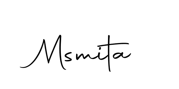 It looks lik you need a new signature style for name Msmita. Design unique handwritten (Autography-DOLnW) signature with our free signature maker in just a few clicks. Msmita signature style 10 images and pictures png