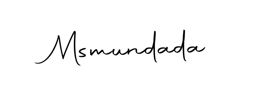 It looks lik you need a new signature style for name Msmundada. Design unique handwritten (Autography-DOLnW) signature with our free signature maker in just a few clicks. Msmundada signature style 10 images and pictures png