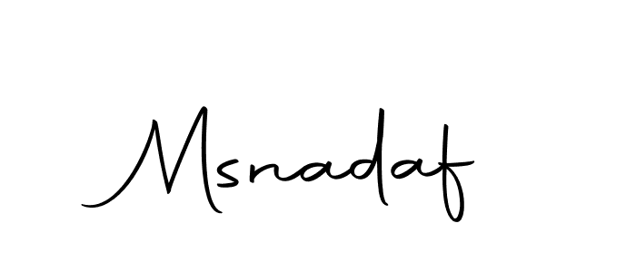 You should practise on your own different ways (Autography-DOLnW) to write your name (Msnadaf) in signature. don't let someone else do it for you. Msnadaf signature style 10 images and pictures png