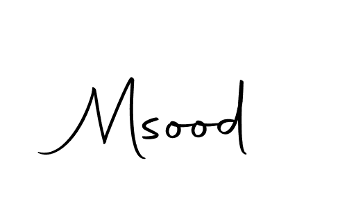 You should practise on your own different ways (Autography-DOLnW) to write your name (Msood) in signature. don't let someone else do it for you. Msood signature style 10 images and pictures png