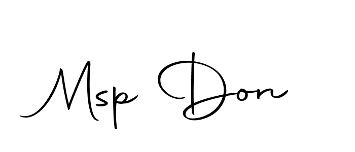How to make Msp Don name signature. Use Autography-DOLnW style for creating short signs online. This is the latest handwritten sign. Msp Don signature style 10 images and pictures png