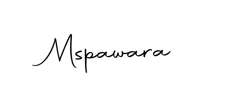 Use a signature maker to create a handwritten signature online. With this signature software, you can design (Autography-DOLnW) your own signature for name Mspawara. Mspawara signature style 10 images and pictures png