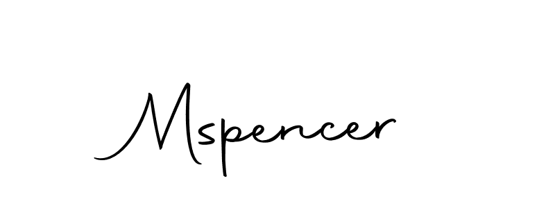 How to make Mspencer signature? Autography-DOLnW is a professional autograph style. Create handwritten signature for Mspencer name. Mspencer signature style 10 images and pictures png