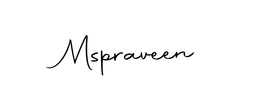 Make a beautiful signature design for name Mspraveen. Use this online signature maker to create a handwritten signature for free. Mspraveen signature style 10 images and pictures png