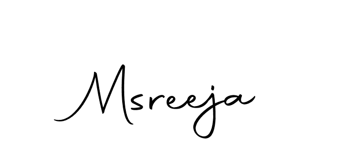 The best way (Autography-DOLnW) to make a short signature is to pick only two or three words in your name. The name Msreeja include a total of six letters. For converting this name. Msreeja signature style 10 images and pictures png