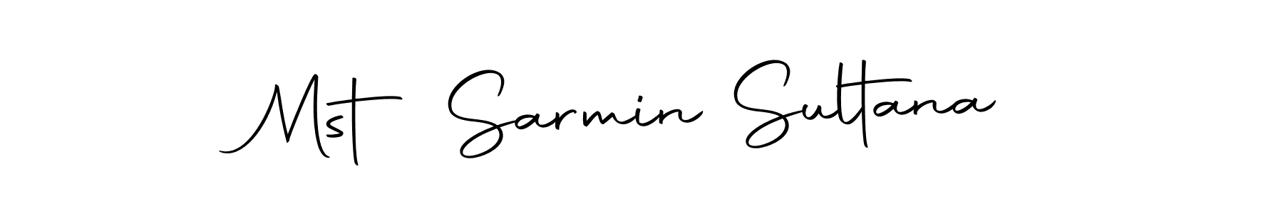 if you are searching for the best signature style for your name Mst Sarmin Sultana. so please give up your signature search. here we have designed multiple signature styles  using Autography-DOLnW. Mst Sarmin Sultana signature style 10 images and pictures png