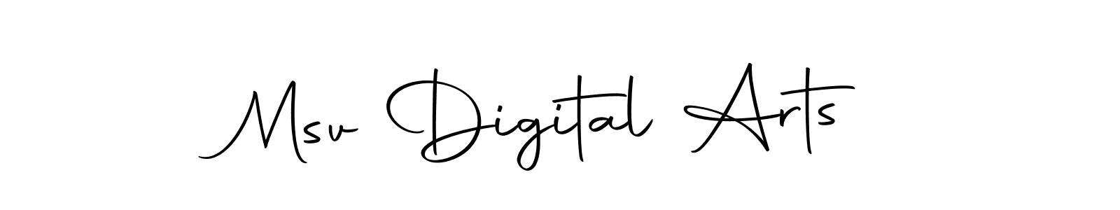 This is the best signature style for the Msv Digital Arts name. Also you like these signature font (Autography-DOLnW). Mix name signature. Msv Digital Arts signature style 10 images and pictures png