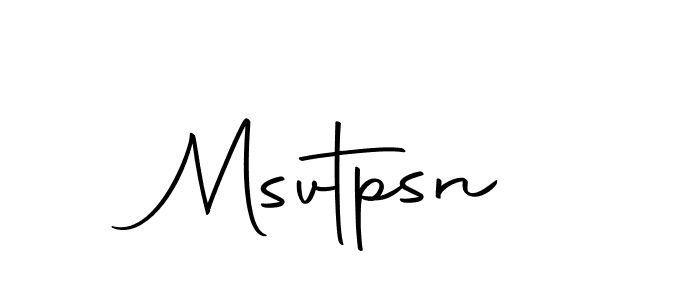 How to make Msvtpsn signature? Autography-DOLnW is a professional autograph style. Create handwritten signature for Msvtpsn name. Msvtpsn signature style 10 images and pictures png