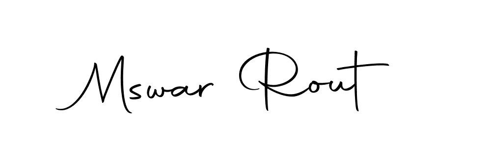 Also You can easily find your signature by using the search form. We will create Mswar Rout name handwritten signature images for you free of cost using Autography-DOLnW sign style. Mswar Rout signature style 10 images and pictures png