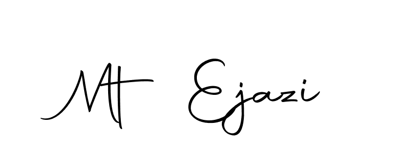 Make a beautiful signature design for name Mt Ejazi. With this signature (Autography-DOLnW) style, you can create a handwritten signature for free. Mt Ejazi signature style 10 images and pictures png