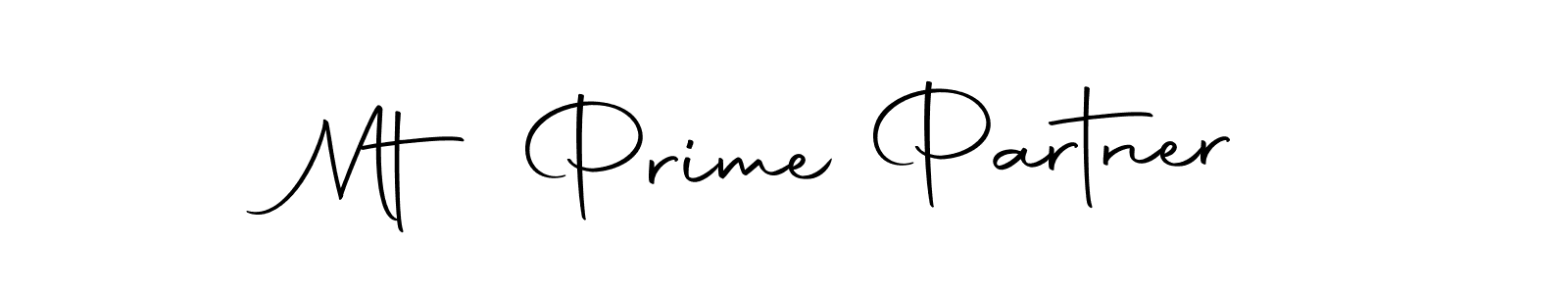Use a signature maker to create a handwritten signature online. With this signature software, you can design (Autography-DOLnW) your own signature for name Mt Prime Partner. Mt Prime Partner signature style 10 images and pictures png