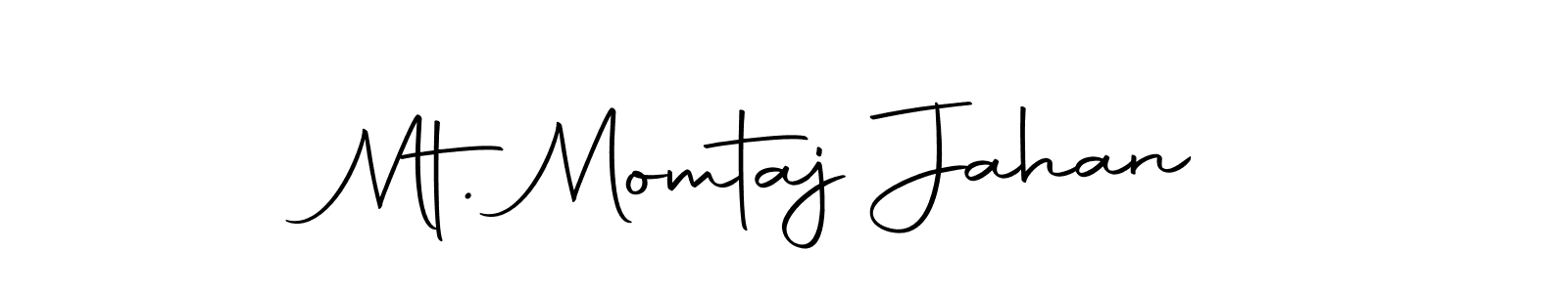 Use a signature maker to create a handwritten signature online. With this signature software, you can design (Autography-DOLnW) your own signature for name Mt. Momtaj Jahan. Mt. Momtaj Jahan signature style 10 images and pictures png