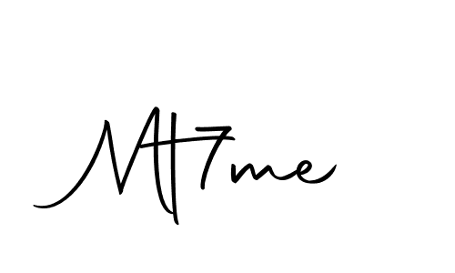 How to make Mt7me name signature. Use Autography-DOLnW style for creating short signs online. This is the latest handwritten sign. Mt7me signature style 10 images and pictures png