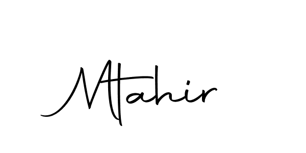 Make a short Mtahir signature style. Manage your documents anywhere anytime using Autography-DOLnW. Create and add eSignatures, submit forms, share and send files easily. Mtahir signature style 10 images and pictures png