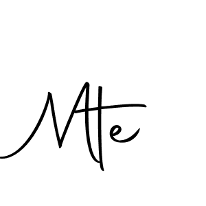 You should practise on your own different ways (Autography-DOLnW) to write your name (Mte) in signature. don't let someone else do it for you. Mte signature style 10 images and pictures png