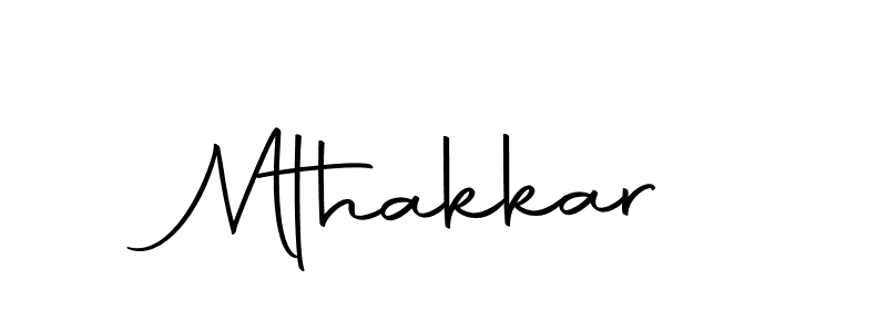 How to Draw Mthakkar signature style? Autography-DOLnW is a latest design signature styles for name Mthakkar. Mthakkar signature style 10 images and pictures png