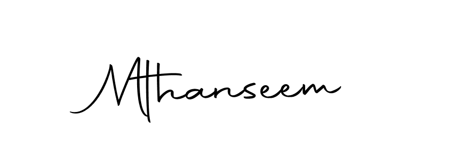 Here are the top 10 professional signature styles for the name Mthanseem. These are the best autograph styles you can use for your name. Mthanseem signature style 10 images and pictures png