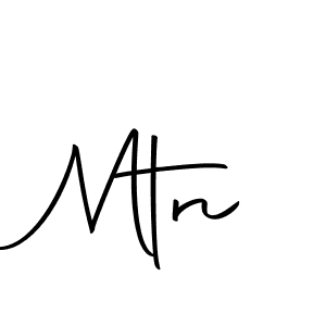 Design your own signature with our free online signature maker. With this signature software, you can create a handwritten (Autography-DOLnW) signature for name Mtn. Mtn signature style 10 images and pictures png