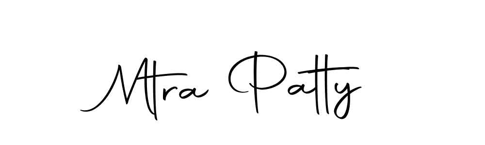 if you are searching for the best signature style for your name Mtra Patty. so please give up your signature search. here we have designed multiple signature styles  using Autography-DOLnW. Mtra Patty signature style 10 images and pictures png