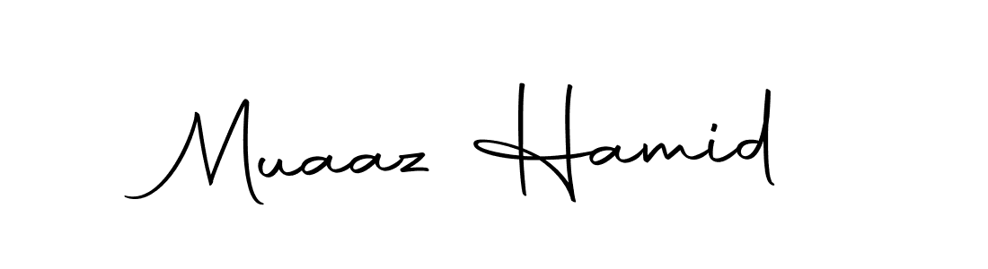 Similarly Autography-DOLnW is the best handwritten signature design. Signature creator online .You can use it as an online autograph creator for name Muaaz Hamid. Muaaz Hamid signature style 10 images and pictures png