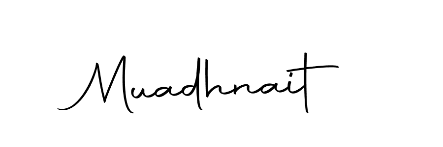 How to make Muadhnait signature? Autography-DOLnW is a professional autograph style. Create handwritten signature for Muadhnait name. Muadhnait signature style 10 images and pictures png