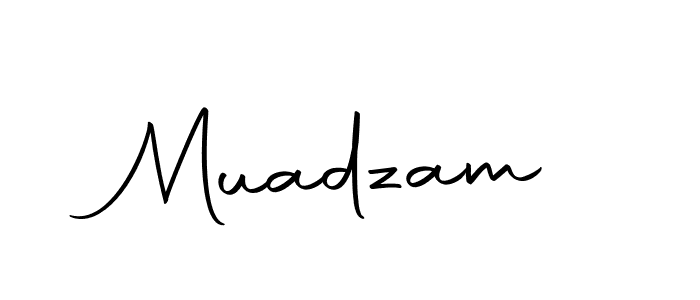 Also we have Muadzam name is the best signature style. Create professional handwritten signature collection using Autography-DOLnW autograph style. Muadzam signature style 10 images and pictures png