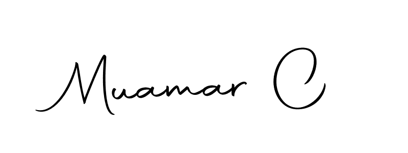 Similarly Autography-DOLnW is the best handwritten signature design. Signature creator online .You can use it as an online autograph creator for name Muamar C. Muamar C signature style 10 images and pictures png