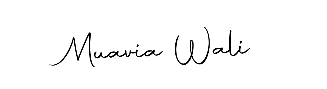 Muavia Wali stylish signature style. Best Handwritten Sign (Autography-DOLnW) for my name. Handwritten Signature Collection Ideas for my name Muavia Wali. Muavia Wali signature style 10 images and pictures png