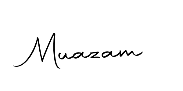 Create a beautiful signature design for name Muazam. With this signature (Autography-DOLnW) fonts, you can make a handwritten signature for free. Muazam signature style 10 images and pictures png