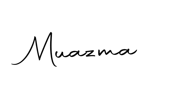 Create a beautiful signature design for name Muazma. With this signature (Autography-DOLnW) fonts, you can make a handwritten signature for free. Muazma signature style 10 images and pictures png