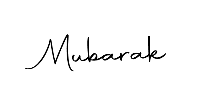 How to make Mubarak signature? Autography-DOLnW is a professional autograph style. Create handwritten signature for Mubarak name. Mubarak signature style 10 images and pictures png