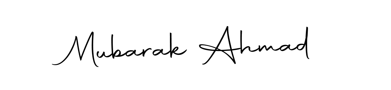 if you are searching for the best signature style for your name Mubarak Ahmad. so please give up your signature search. here we have designed multiple signature styles  using Autography-DOLnW. Mubarak Ahmad signature style 10 images and pictures png