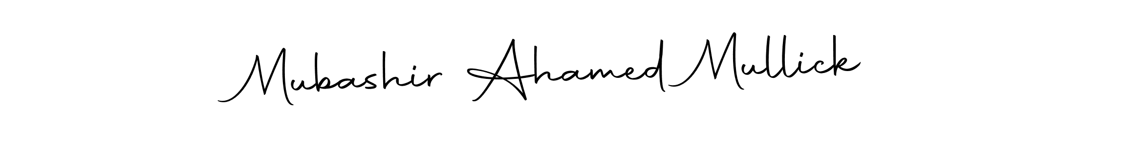 Also You can easily find your signature by using the search form. We will create Mubashir Ahamed Mullick name handwritten signature images for you free of cost using Autography-DOLnW sign style. Mubashir Ahamed Mullick signature style 10 images and pictures png