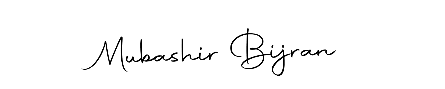 Autography-DOLnW is a professional signature style that is perfect for those who want to add a touch of class to their signature. It is also a great choice for those who want to make their signature more unique. Get Mubashir Bijran name to fancy signature for free. Mubashir Bijran signature style 10 images and pictures png