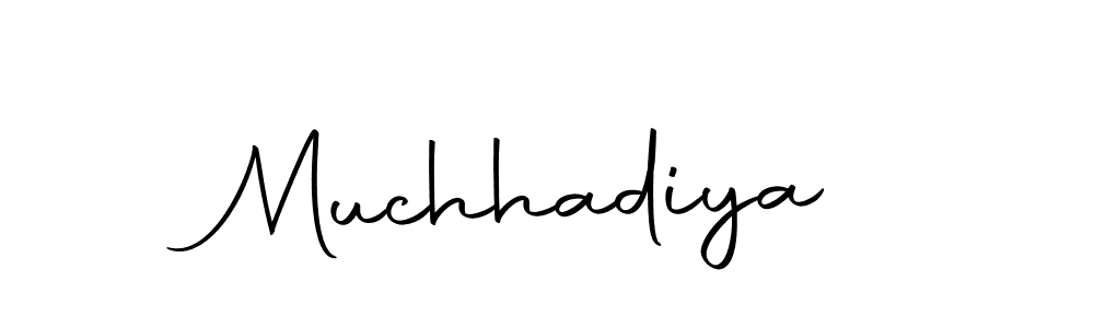 Muchhadiya stylish signature style. Best Handwritten Sign (Autography-DOLnW) for my name. Handwritten Signature Collection Ideas for my name Muchhadiya. Muchhadiya signature style 10 images and pictures png