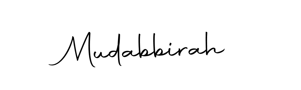 You should practise on your own different ways (Autography-DOLnW) to write your name (Mudabbirah) in signature. don't let someone else do it for you. Mudabbirah signature style 10 images and pictures png