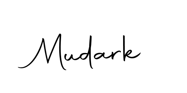 Make a beautiful signature design for name Mudark. With this signature (Autography-DOLnW) style, you can create a handwritten signature for free. Mudark signature style 10 images and pictures png