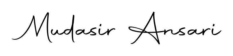Achieve flawless digital penmanship with Mudasir Ansari name in Autography-DOLnW font. The perfect tool for creating online signatures. Mudasir Ansari signature style 10 images and pictures png