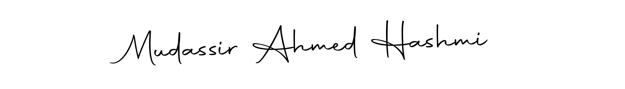 It looks lik you need a new signature style for name Mudassir Ahmed Hashmi. Design unique handwritten (Autography-DOLnW) signature with our free signature maker in just a few clicks. Mudassir Ahmed Hashmi signature style 10 images and pictures png